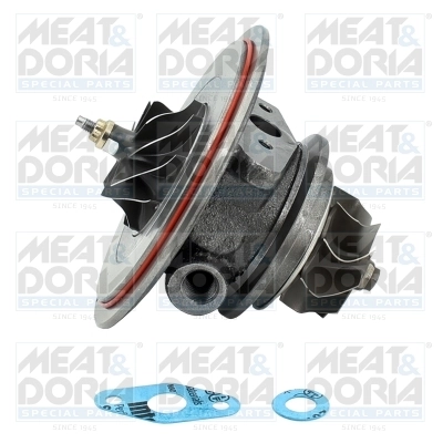 Core assembly, turbocharger
